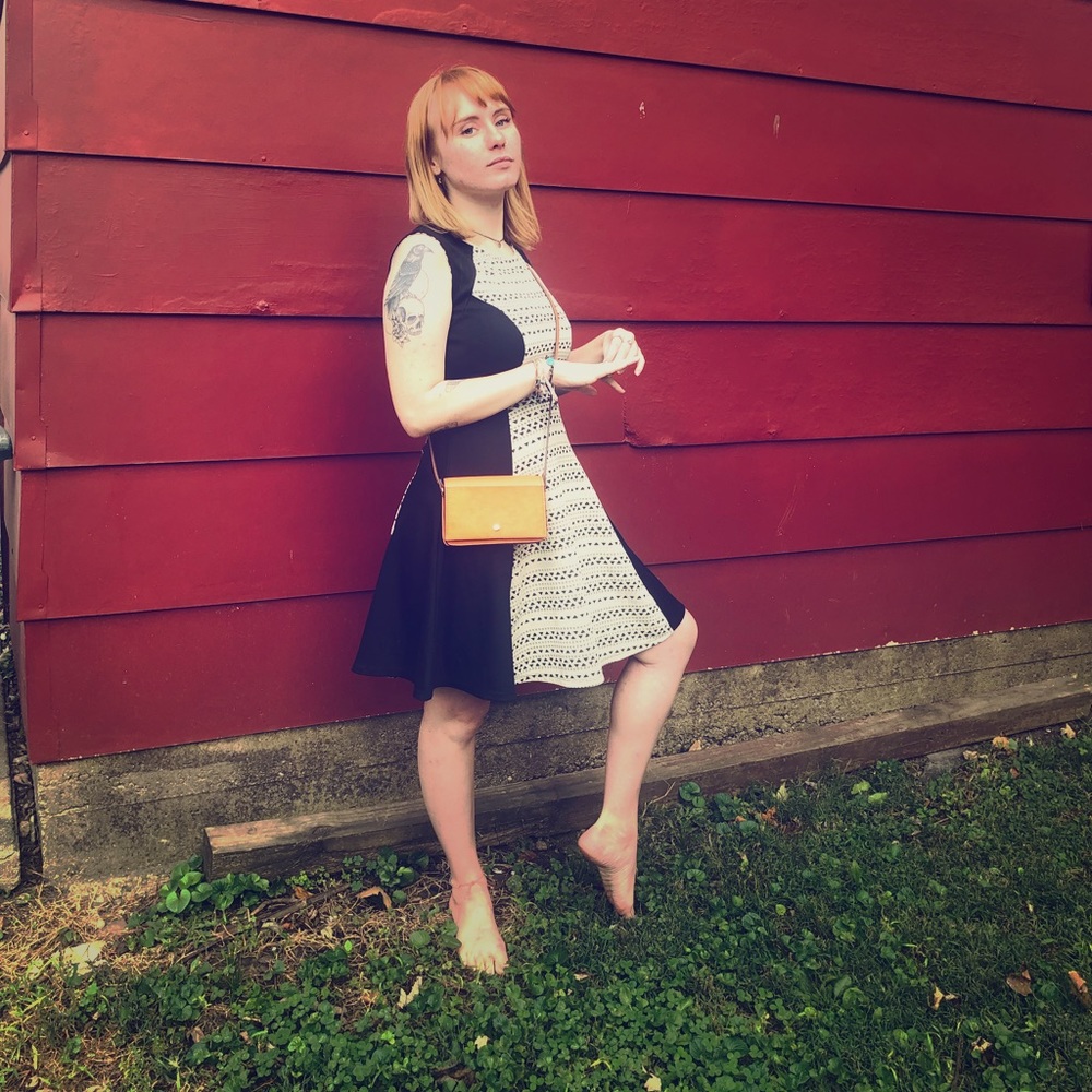 Tribal patterned dress